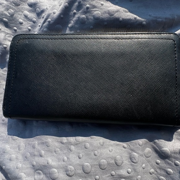 Leather Zip Around Wallet - Picture 6 of 12